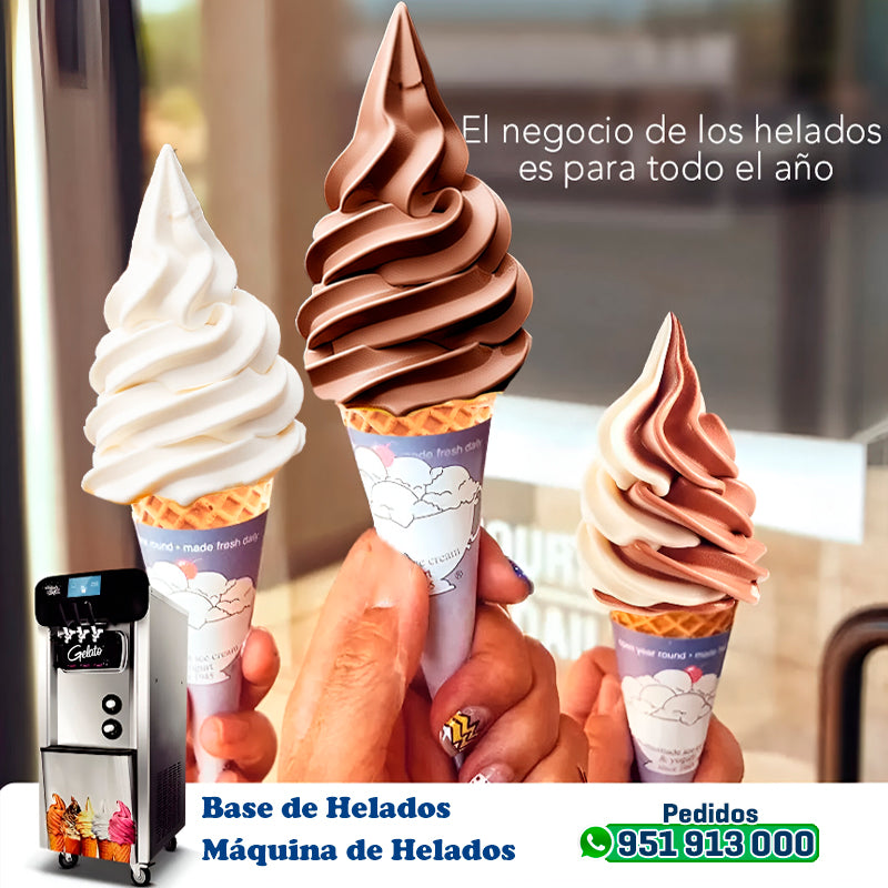 Chocolate Base de Helados Soft Envio Lima y Provincias