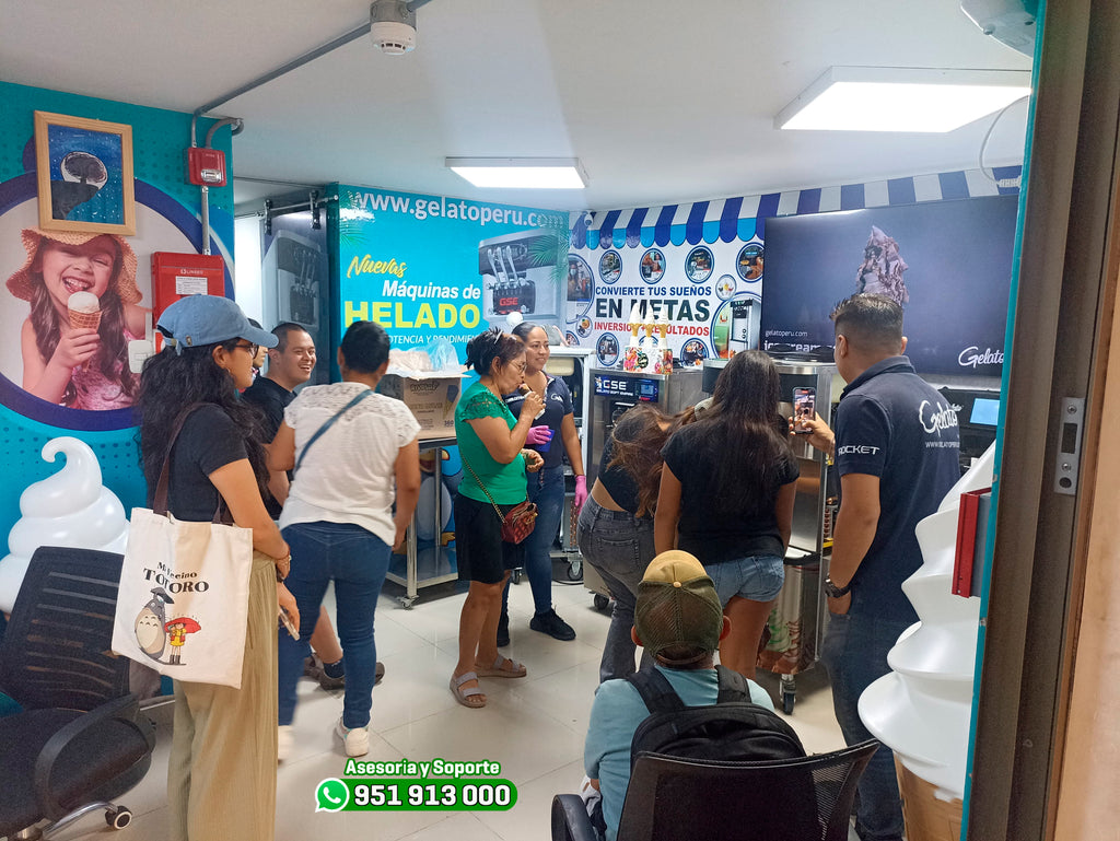 Maquina de Helados Soft de Mesa