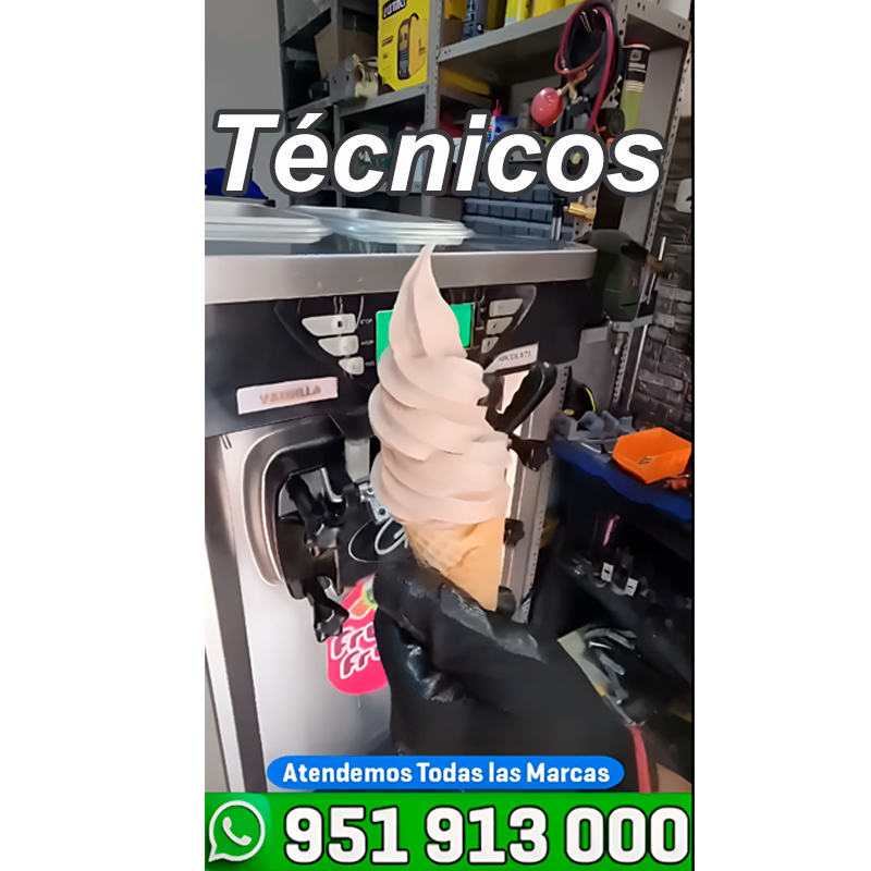 Técnico Maquina de Helados Mantenimiento y Reparación